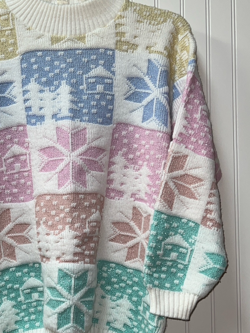 80s Spunky Christmas Sweater L Vintage Holiday